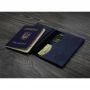 Обкладинка для паспорта 2.0 "Карбон" Нічне небо (ШКІРА)