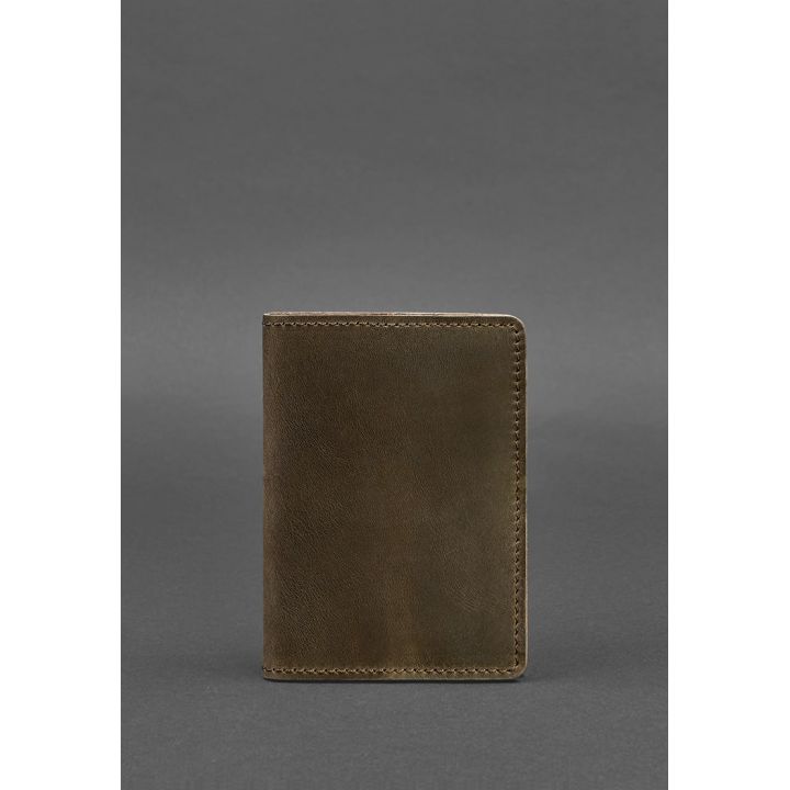 Дизайнерская кожаная обложка на паспорт, 77117