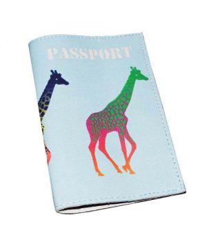 Обкладинка для паспорта -Жирафи-