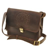 Сумка-бохо "Лилу" (орех, мандала, 3)