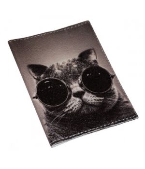 Обкладинка для паспорта -Крутий кот-