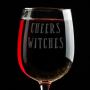 Келих для вина Cheers witches, англійська, Крафтова коробка