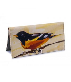 Жіночий гаманець -Жовтий птах-. Ручна робота