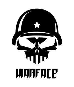 Наклейка на авто - Warface, без фона