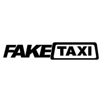 Наклейка на авто - Fake Taxi, без фона