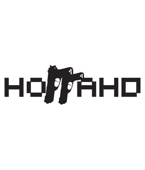 Наклейка на авто - Ноггано, без фона