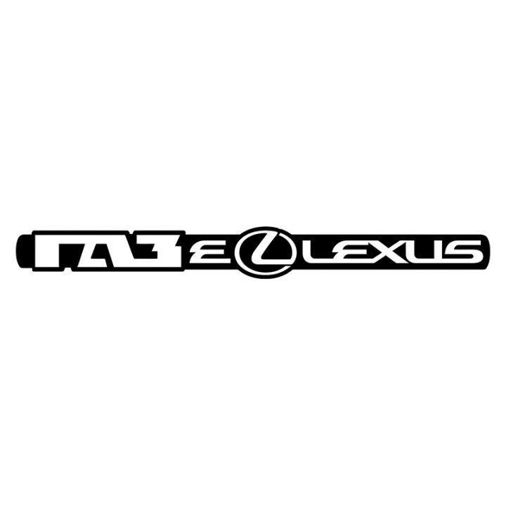 Наклейки на авто Газель ГАЗеLexus