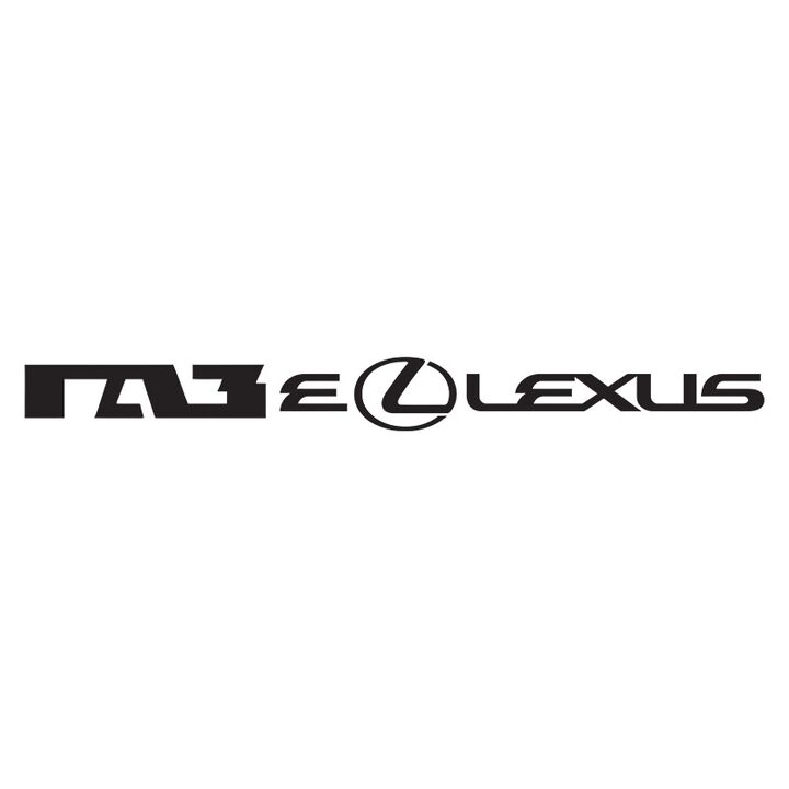 Наклейка на авто - ГАЗеLexus v2
