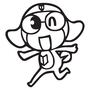 Наклейка на авто - Keroro Gunsou