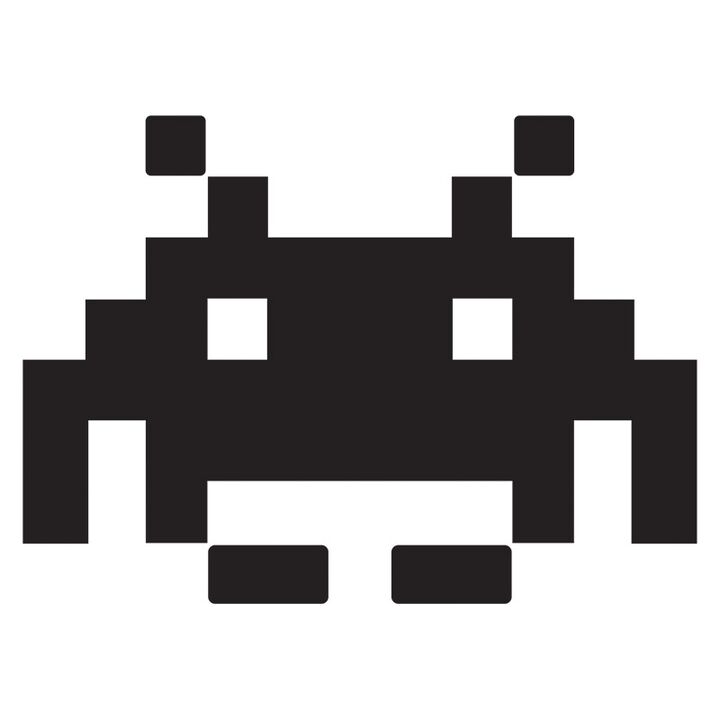 Наклейка на авто - Pixel Spase