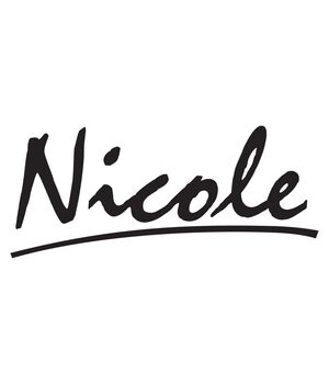 Наклейка на авто - Nicole, без фона