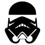 Наклейка на авто Star Wars Штурмовик