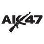 Наклейка на авто - АК 47