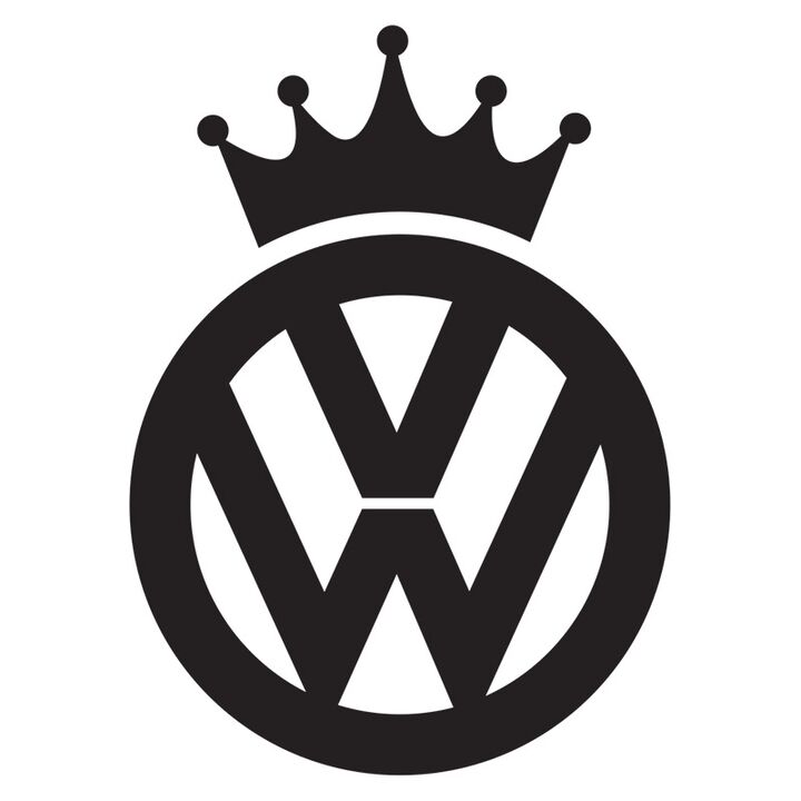 Наклейка на авто VW King