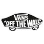 Наклейка на авто - Vans