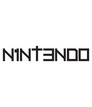 Наклейка на авто - Nintendo, без фона