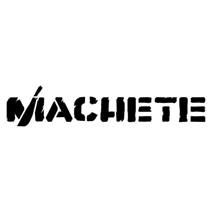 Наклейка на авто - Machete