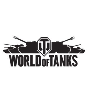 Наклейка на авто - World of Tanks v2, без фону
