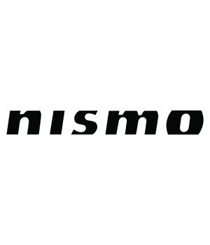 Наклейка на авто - Nismo, без фона