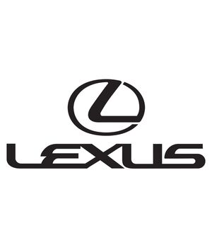 Наклейка на авто - Lexus, без фону