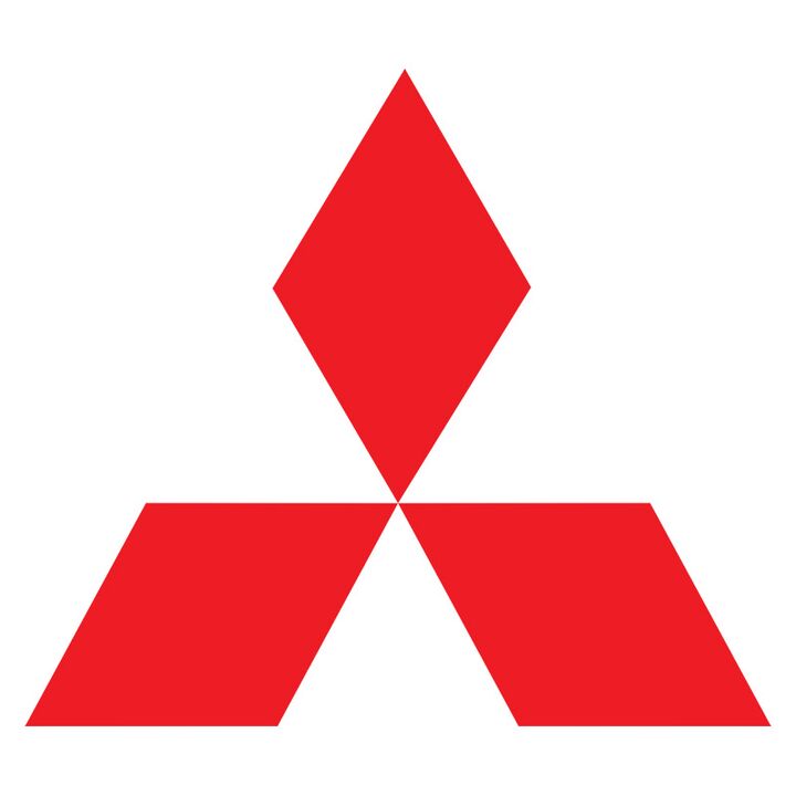 Наклейка на лобовое стекло Mitsubishi