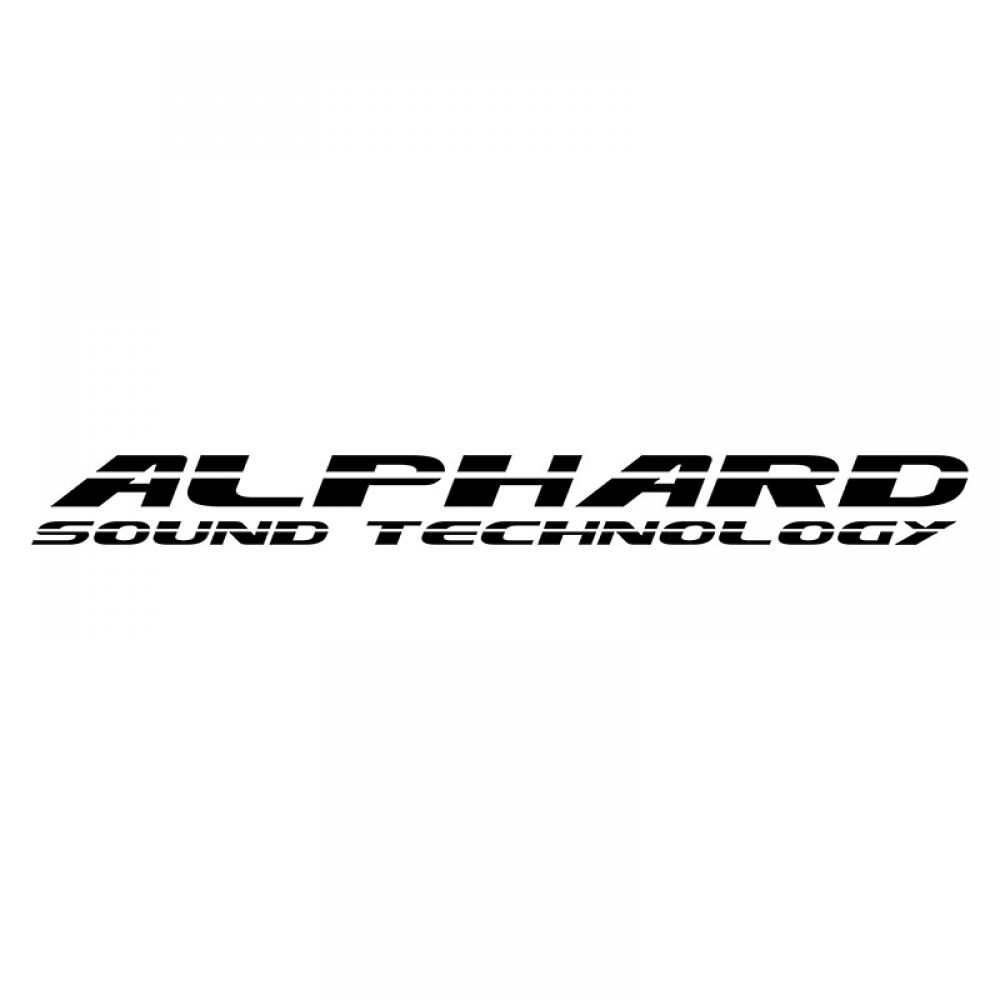 Alphard Sound Technology наклейка