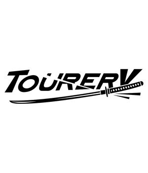 Наклейка на авто - Tourer V, без фона