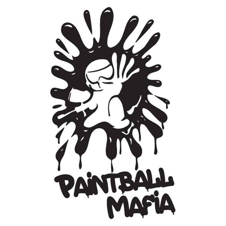 Наклейка на авто - Paintball mafia