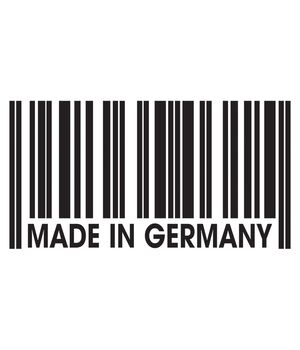 Наклейка на авто - Made in Germany, без фону