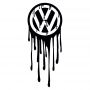 Наклейки на авто фольксваген кадди VW Клякса