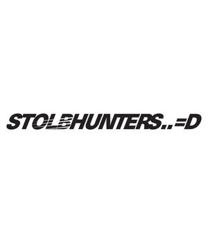 Наклейка на авто - Stolbhunters v3, без фона