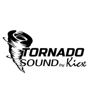 Наклейка на авто - Kicx Tornado, без фона
