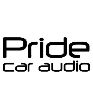 Наклейка на авто - Pride car audio, без фону