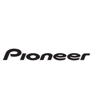 Наклейка на авто - Pioneer, без фона