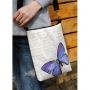 Жіноча сумка через плече "Винтажна метелик"