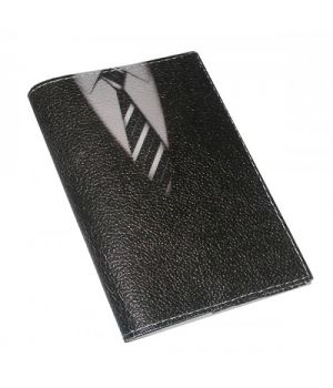 Обкладинка для паспорта з шкіри 'Краватка'