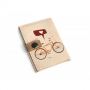 Обложка на id-карту -Велосипед с сердечком-