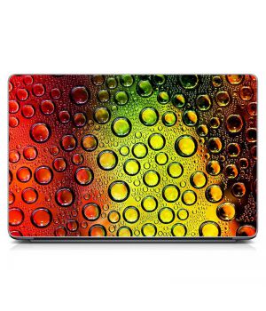Универсальная наклейка для ноутбука, 13.3"-17.3” 400x260 мм Яркая абстракция Матовая