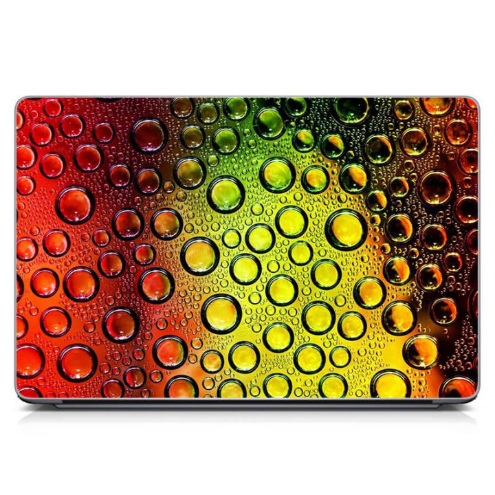 Универсальная наклейка для ноутбука, 13.3"-17.3” 400x260 мм Яркая абстракция Матовая