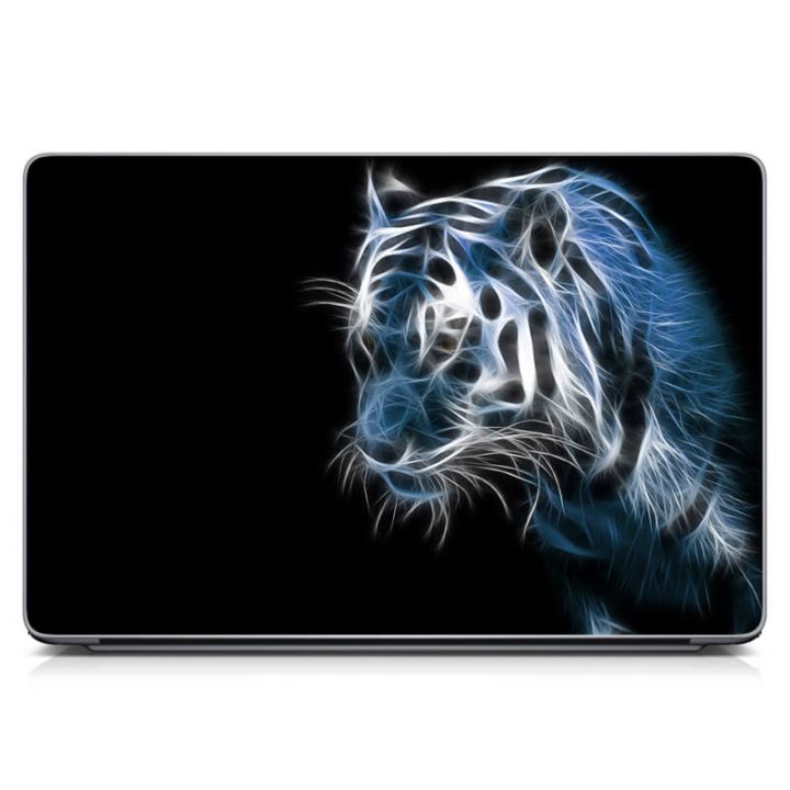 Наклейка на ноутбук Гордий тигр Матова