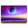 Универсальная наклейка на ноутбук 15.6"-13.3" Фиолетовая композиция Матовая 380х250 мм