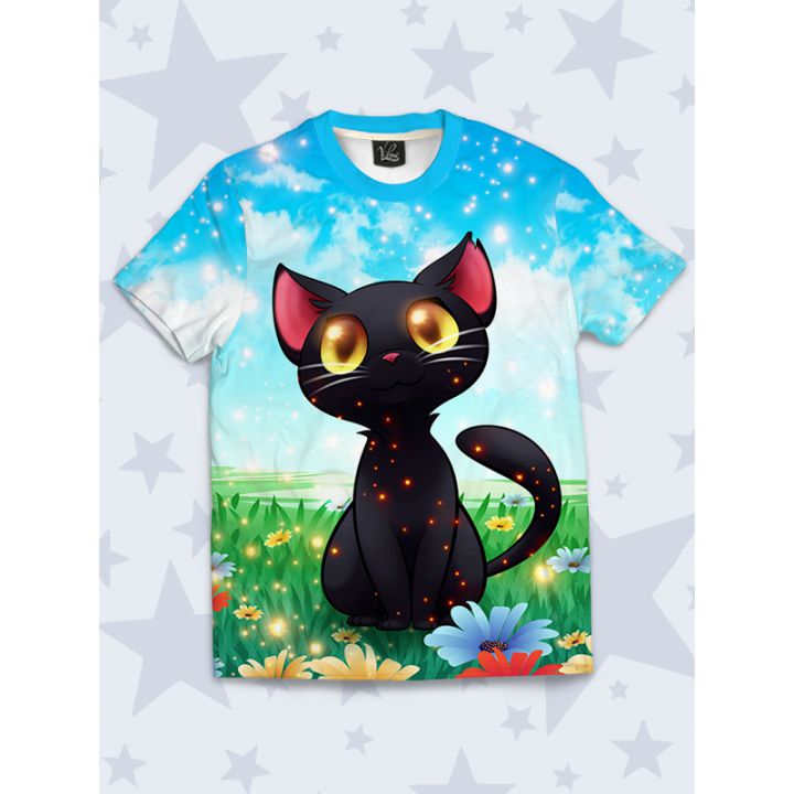 Детская футболка Неземной кот