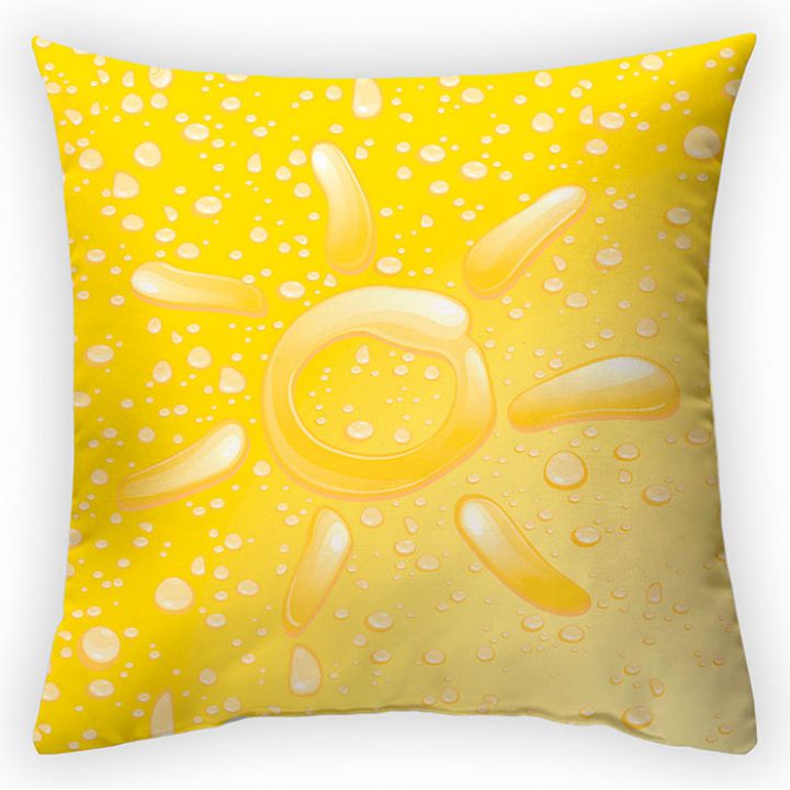 Декоративная подушка Солнышко