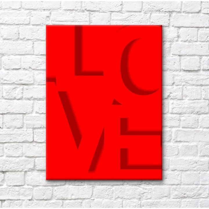 Постер на полотні "LOVE"