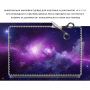 Універсальна наклейка для ноутбука, 13.3"-17.3” 400x260 мм Неосяжний космос Матова