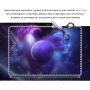 Універсальна наклейка для ноутбука, 13.3"-17.3” 400x260 мм Притягальний космос Матовий