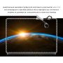 Универсальная наклейка для ноутбука, 13.3"-17.3” 400x260 мм Космическое сияние Матовый