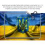 Універсальна наклейка для ноутбука, 13.3"-17.3” 400x260 мм Герб України
