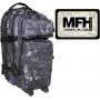 Камуфляжный рюкзак 30л американского (США) типа MFH "Assault I Laser" чёрная змея 30335N