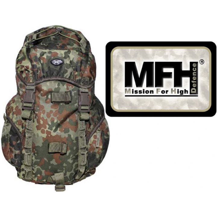 Камуфляжний рюкзак 15л MFH "Recon I" флектарн 30345V